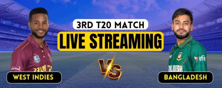 BAN vs WI 3rd T20 Live Streaming, Match Prediction & Playing XI