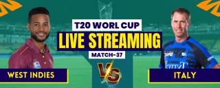 T20 World Cup Match 37: WI vs ITA Live Streaming, Match Prediction & Playing XI
