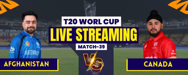 T20 World Cup Match 39: AFG vs CAN Live Streaming, Match Prediction & Playing XI