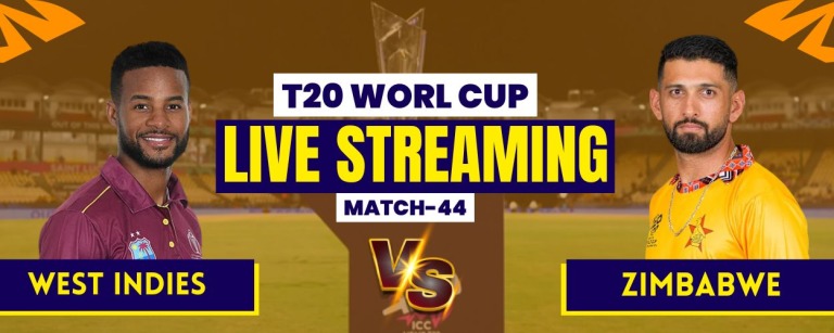 T20 World Cup Match 44: WI vs ZIM Live Streaming, Match Prediction & Playing XI