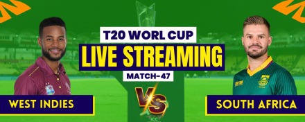 T20 World Cup Match 47: WI vs SA Live Streaming, Match Prediction & Playing XI