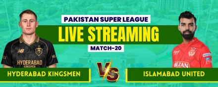 PSL 2026 Match 21: Hyderabad vs Islamabad Live Streaming, Match Prediction, Pitch Report & Playing XI