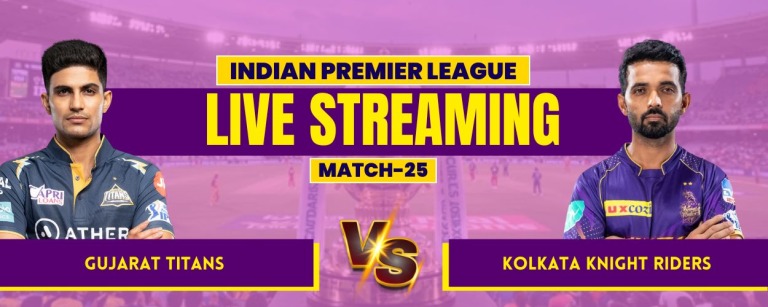 IPL 2026 Match 25: GT vs KKR Live Streaming, Match Prediction, Pitch Report & Playing XI