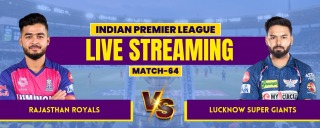 IPL 2026 Match 64: RR vs LSG Live Streaming, Match Prediction, Pitch Report & Playing XI