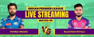 IPL 2026 Match 69: MI vs RR Live Streaming, Match Prediction, Pitch Report & Playing XI