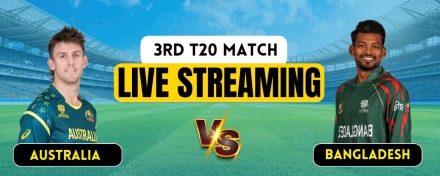 AUS vs BAN 3rd T20I: Live Streaming, Match Prediction, Pitch Report & Playing XI